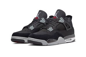Jordan 4 Retro SE 'Black Canvas'