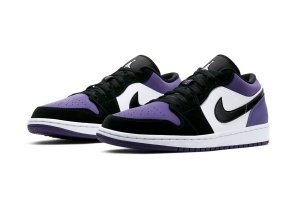 Jordan 1 Low 'Court Purple'