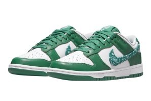Nike Dunk Low 'Green Paisley'