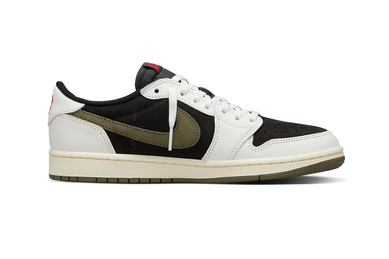 Travis Scott x Jordan 1 Low OG SP ‘Olive’ - Image 3
