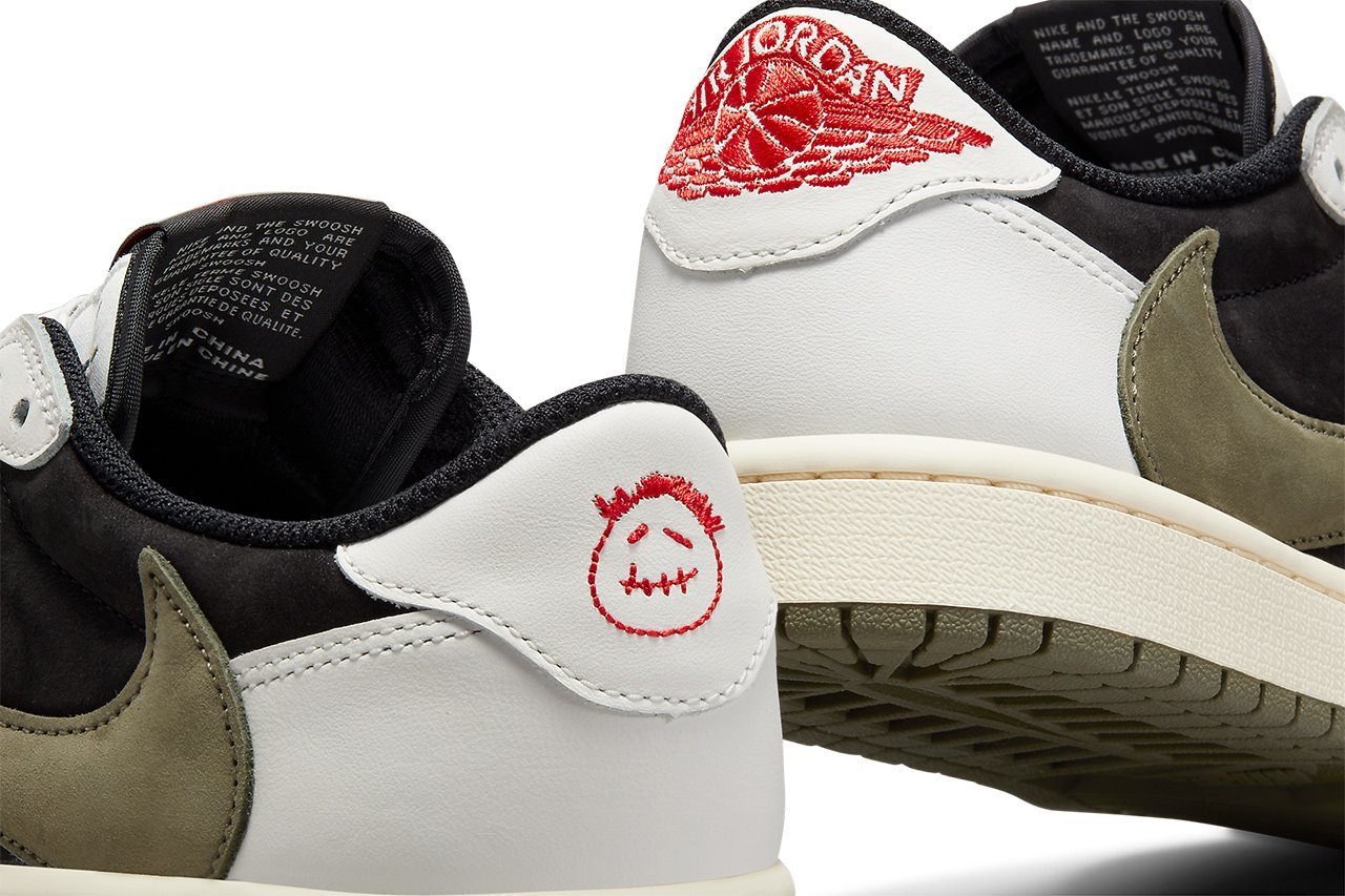 Travis Scott x Jordan 1 Low OG SP ‘Olive’ - Image 7