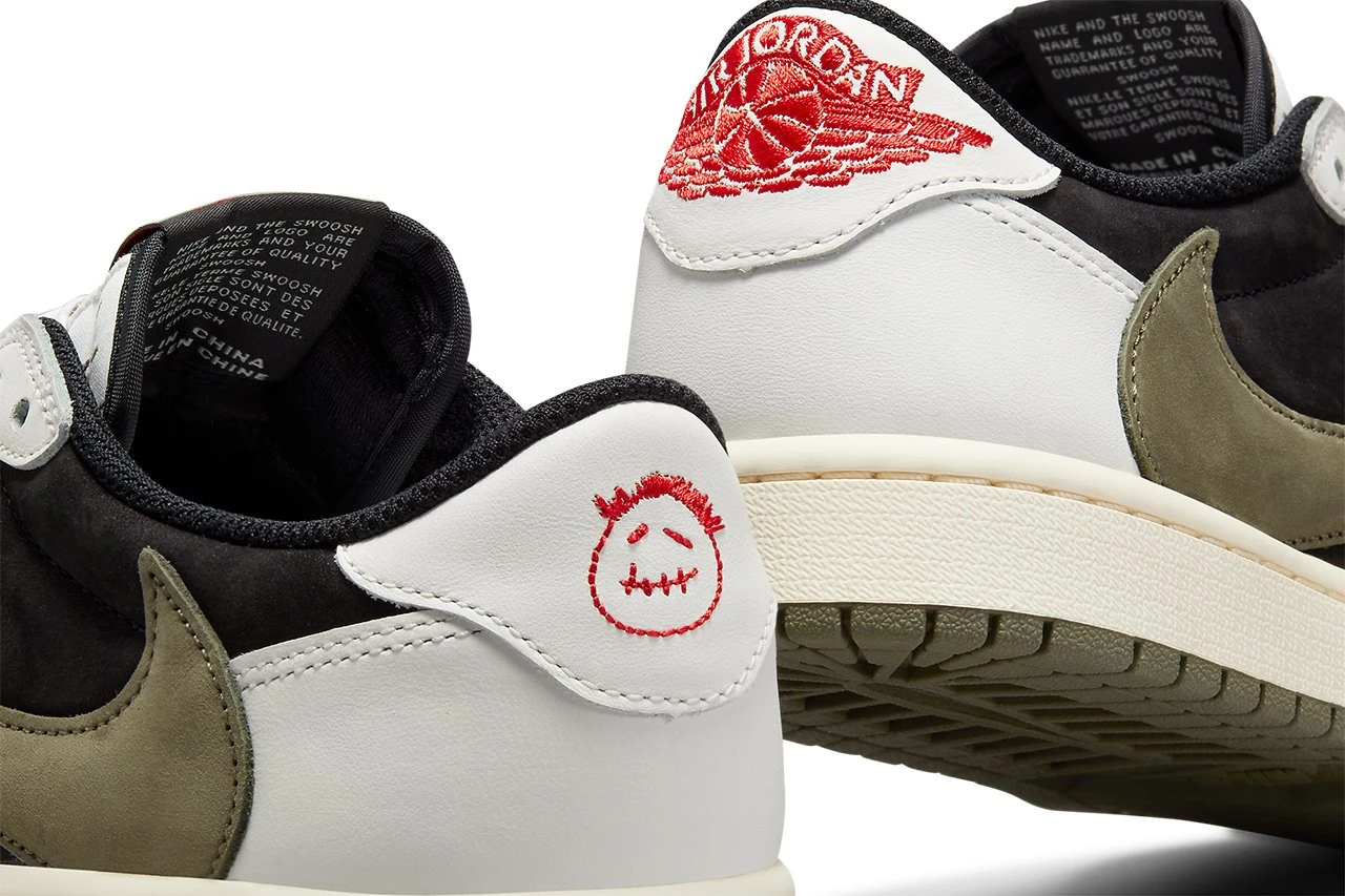 Travis Scott x Jordan 1 Low OG SP ‘Olive’ - Image 7