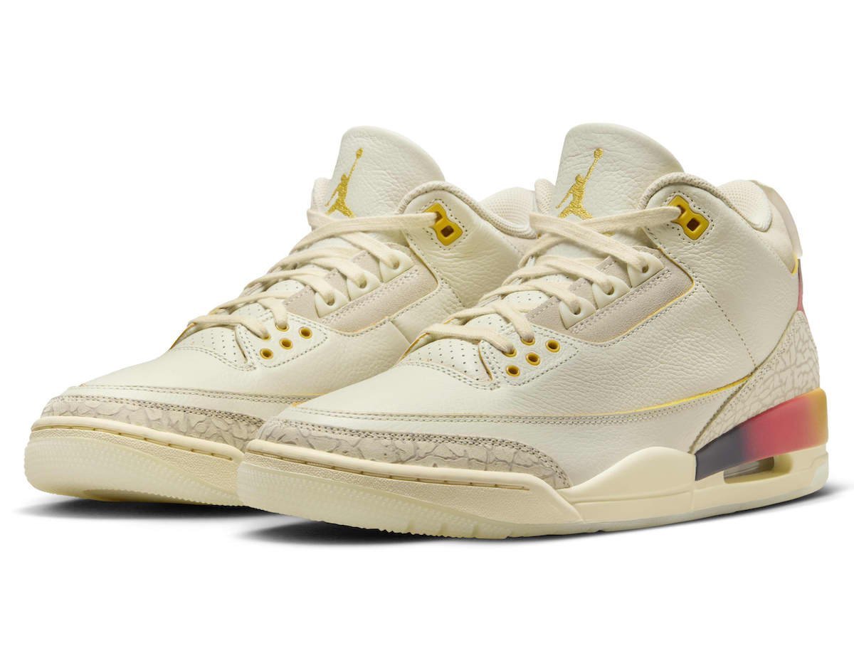 J Balvin x Jordan 3 Retro ‘Medellín Sunset’