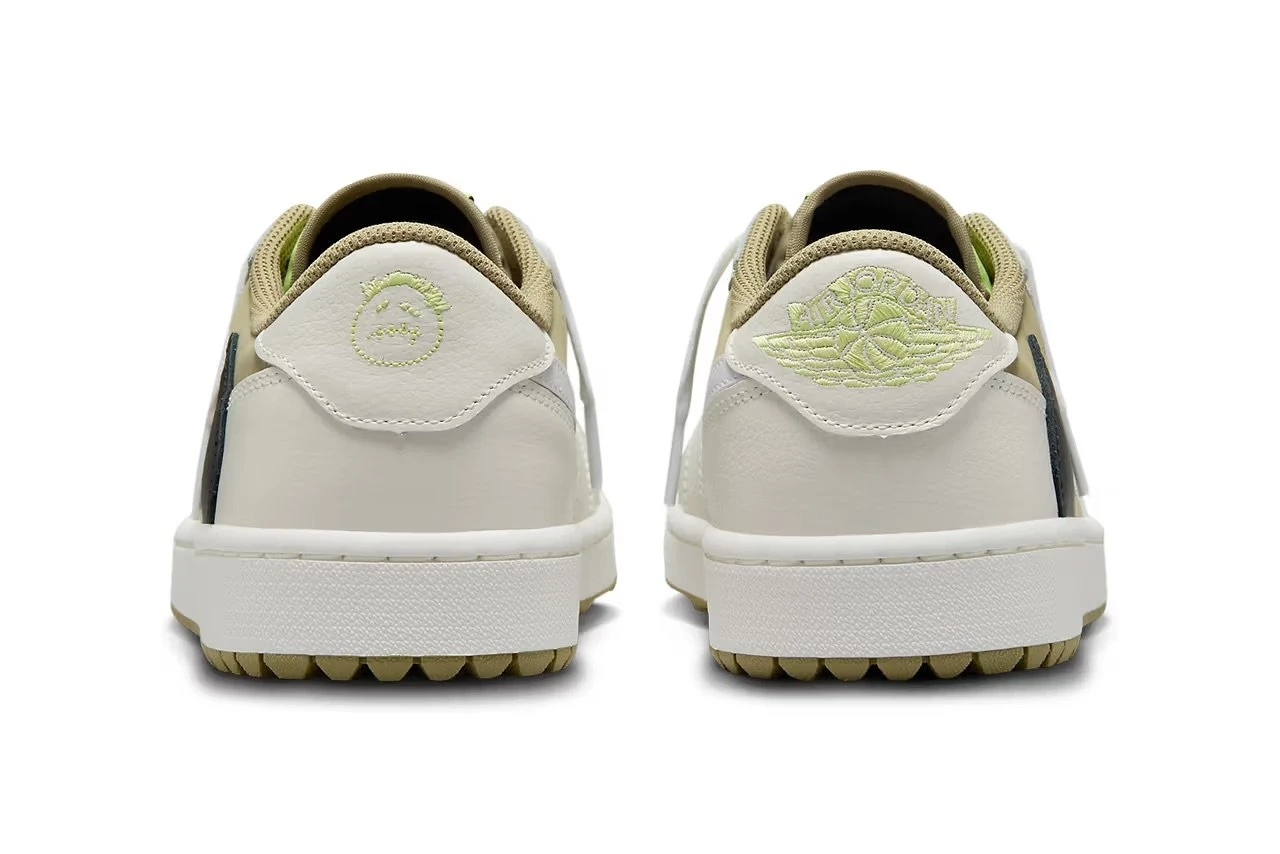 Travis Scott x Jordan 1 Low Golf ‘Neutral Olive’ - Image 5