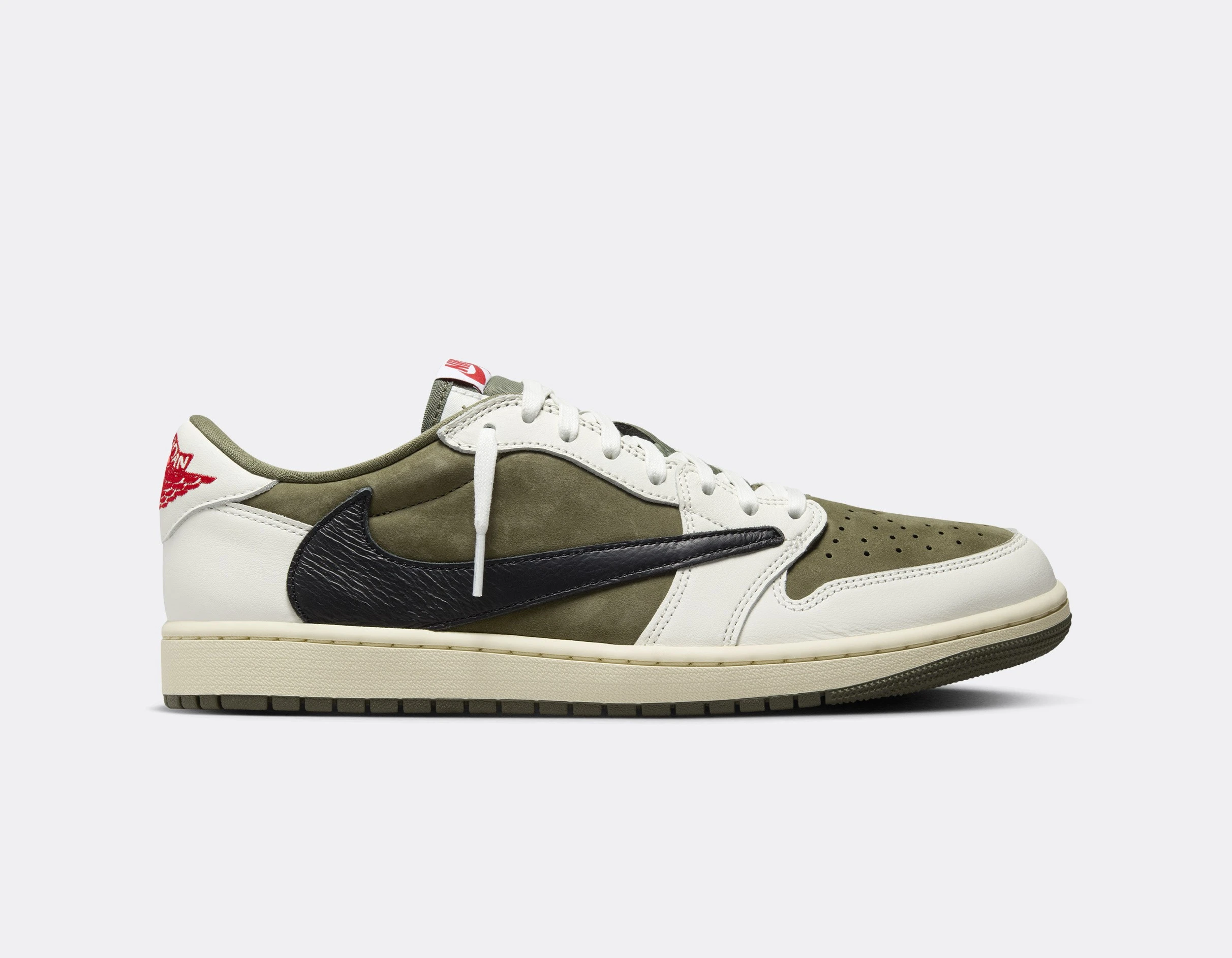 Travis Scott x Jordan 1 Low OG SP 'Medium Olive' - Image 3
