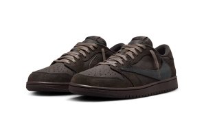 Travis Scott x Jordan 1 Low OG SP 'Velvet Brown'